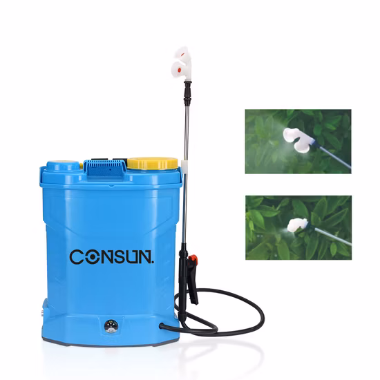 Pulverizador de mochila agrícola de venda imperdível 16L operado por bateria Pulverizador barato
